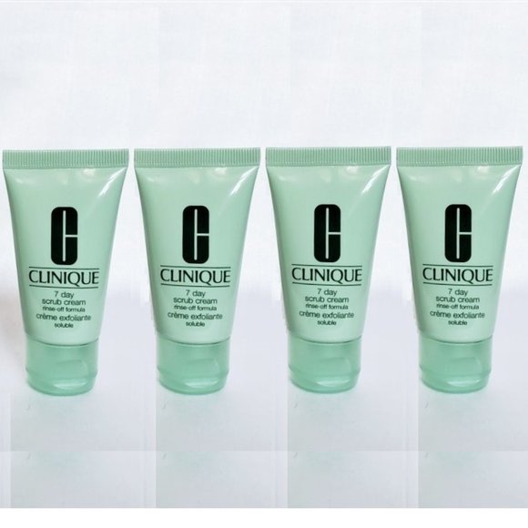 4 x Clinique 7 Day Scrub Cream Rinse -off Formula $31 Value - Picture 1 of 1